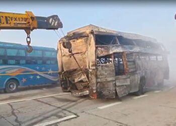 Mathura: 13 killed, 25 injured in a horrific road accident on Yamuna Expressway; buses caught fire