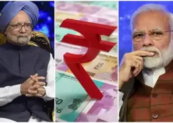 Modi rule or Manmohan Singh, whose rule has brought down the rupee the most, you will be stunned by the figures.