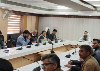 Municipal Corporation Commissioner Dr. Gaurav Saini took review meeting of Heritage Cell.
