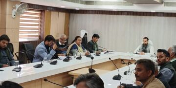 Municipal Corporation Commissioner Dr. Gaurav Saini took review meeting of Heritage Cell.