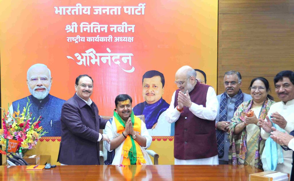 Nitin Nabin becomes the youngest National Working President of BJP, takes charge in the presence of Shah-Nadda