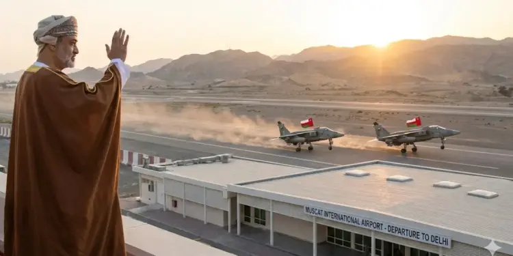 Oman AirForce sent more than 20 Jaguar fighter aircraft to India. For the first time such huge cooperation was received from an Arab country.