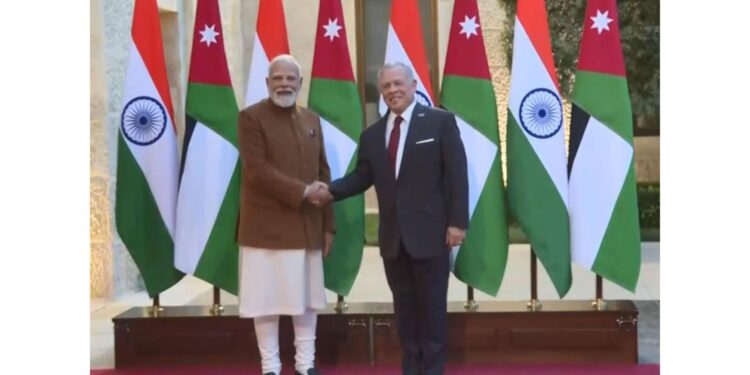 PM Modi meets King Abdullah II in Jordan, discusses anti-terrorism measures and regional peace
