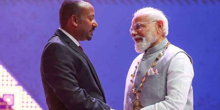 PM Modi received Ethiopia's highest award, Prime Minister said - 'This belongs to countless Indians'