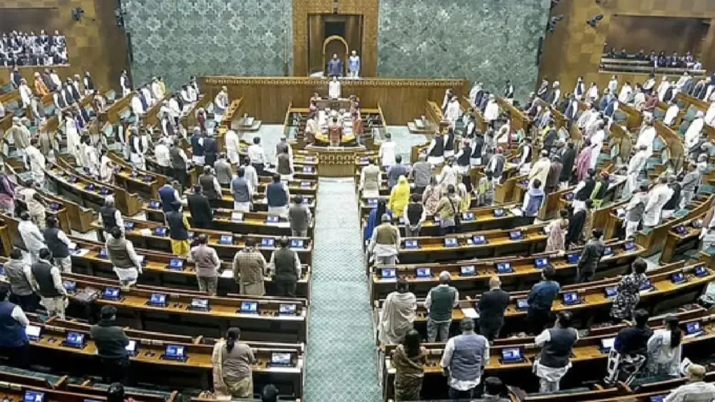 Parliament's winter session begins on a stormy note, with Nadda and Kharge arguing in the Rajya Sabha, and the Manipur GST Bill passed in the Lok Sabha.