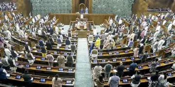 Parliament's winter session begins on a stormy note, with Nadda and Kharge arguing in the Rajya Sabha, and the Manipur GST Bill passed in the Lok Sabha.