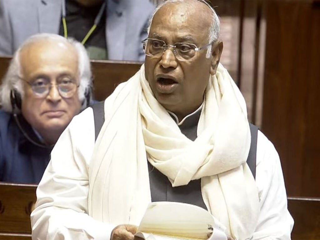 'People say you belong to his party', Kharge's sharp sarcasm while welcoming the Vice President in Rajya Sabha