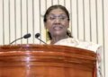 President Draupadi Murmu attended the operational demonstration of the Indian Navy as the chief guest.