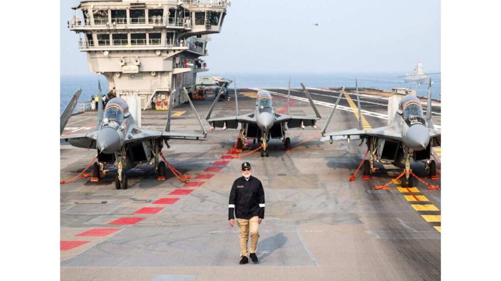 Prime Minister Modi wished Navy Day, remembered Diwali spent on INS Vikrant