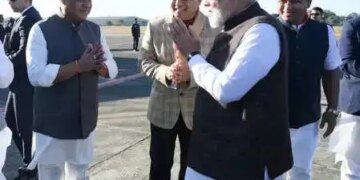 Prime Minister Modi's two-day Assam tour ends, CM Himanta Biswa Sarma bids farewell