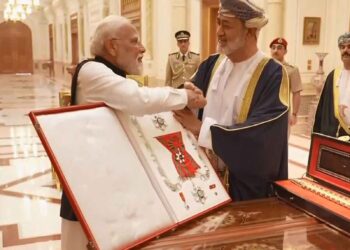 Prime Minister Narendra Modi received the 29th highest foreign honour, Oman honored him