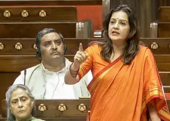 Priyanka Chaturvedi cornered the Telecom Minister, said- read the notification, do not dispute unnecessarily