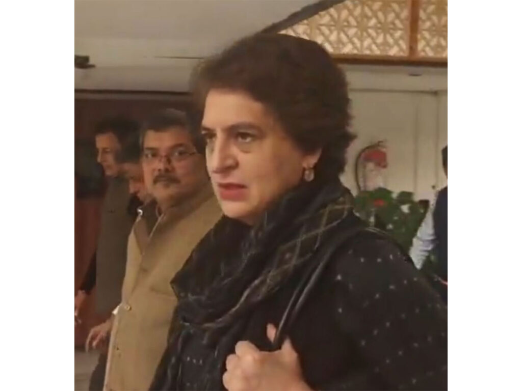 Priyanka Gandhi responds to BJP's denial on Rahul Gandhi's 'foreign dignitaries' allegation