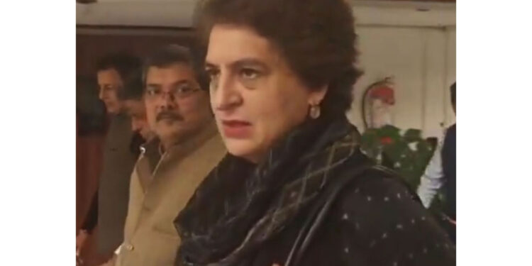 Priyanka Gandhi responds to BJP's denial on Rahul Gandhi's 'foreign dignitaries' allegation