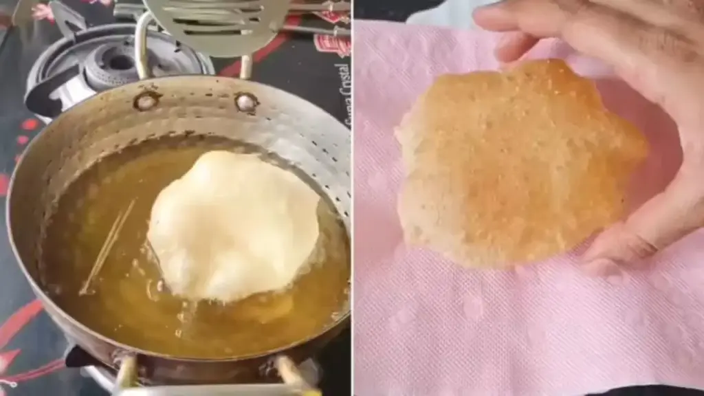 Puri will not be able to be dipped in oil, if you adopt this trick with salt, you will save money on air fryer.