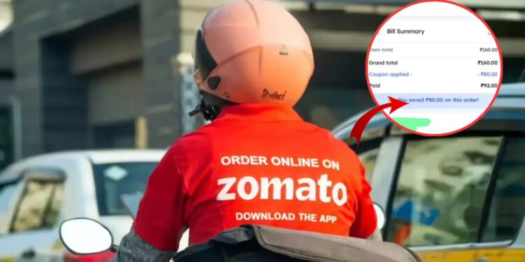 Remembering Zomato order of 2019, coupons were real then, now prices double