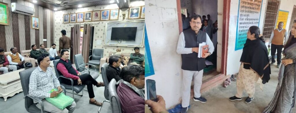 Role Observer Divisional Commissioner of SIR campaign reached Lalsot and reviewed it, inspected the booths