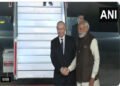 Russian President Vladimir Putin reached Delhi, welcomed by PM Modi