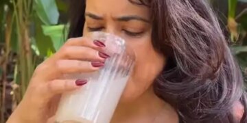 Sameera Reddy shared the recipe of 'Banana Stem' juice, told the natural way of detox