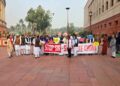 Second day of Parliament winter session, opposition MPs protested on SIR issue