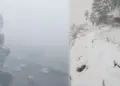 Severe cold in North India, AQI crossed 400 in Delhi, snowfall in Jammu.