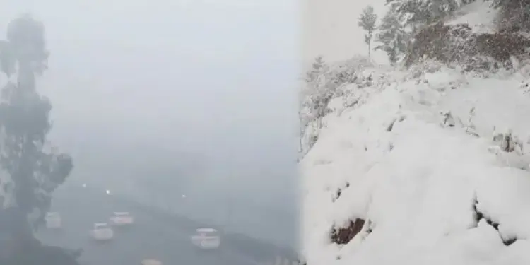 Severe cold in North India, AQI crossed 400 in Delhi, snowfall in Jammu.