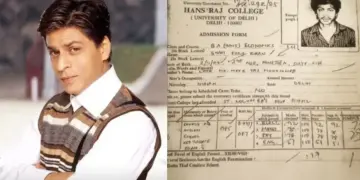 Shahrukh Khan's college marksheet created a sensation, surprised everyone with his brilliant performance in science, know how many marks he got