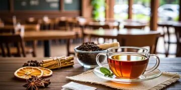 Starting the morning with Ayurvedic tea can make the whole day healthy and energetic.