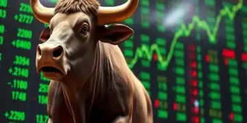 Stock Market Closing: Tremendous rise in the stock market! Sensex closed with a jump of 450 points, Nifty crossed 26,000.