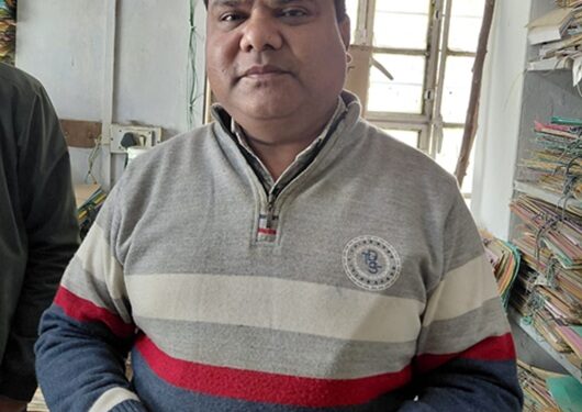 Technical supervisor AEN arrested red handed taking bribe of Rs 14,000