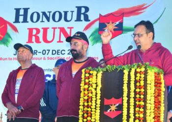 The unwavering loyalty of the brave soldiers towards the nation is the duty of every citizen to give due respect to the soldiers who inspire us: Bhajanlal Sharma