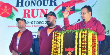 The unwavering loyalty of the brave soldiers towards the nation is the duty of every citizen to give due respect to the soldiers who inspire us: Bhajanlal Sharma