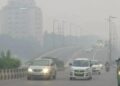 There was a slight improvement in the air quality of the capital Delhi, AQI moved from 'very poor' to 'poor' category.