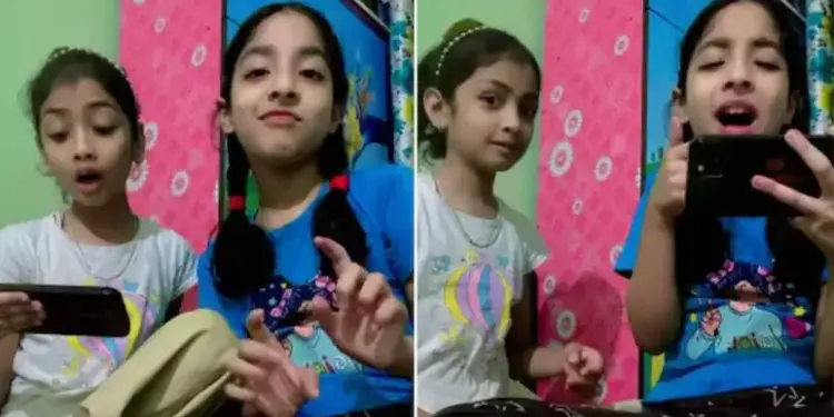 Two little fairies have a blast on 'Uyi Amma'! Rasha Thadani was also surprised