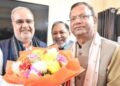 Union Minister Pankaj Chaudhary was elected unopposed as the President of Uttar Pradesh BJP.