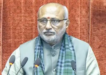 Union Ministers including Vice President Radhakrishnan congratulated ISRO on the success of LVM3-M6, called it a proud moment.