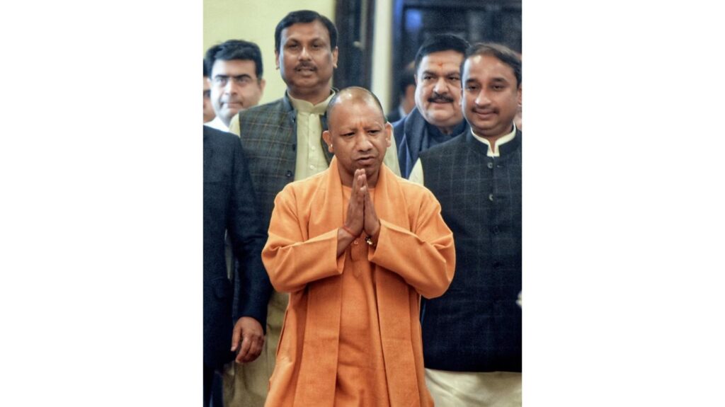 Uttar Pradesh Chief Minister Yogi Adityanath cornered the Congress party, saying, "Congress remained silent on Jinnah's objection regarding Vande Mataram."