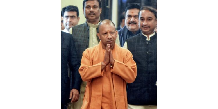 Uttar Pradesh Chief Minister Yogi Adityanath cornered the Congress party, saying, "Congress remained silent on Jinnah's objection regarding Vande Mataram."