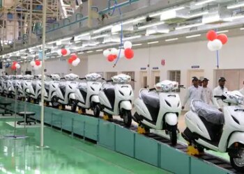 Wholesale sales of two-wheelers increased by 19 percent on annual basis.