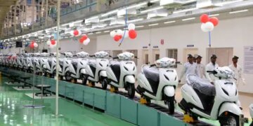 Wholesale sales of two-wheelers increased by 19 percent on annual basis.