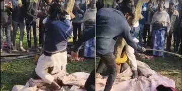 Young man caught with his girlfriend in Supaul, people first beat him up and then made a bid in the Panchayat… Case pressed for two lakhs