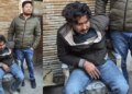 Youth caught red handed while stealing in Jagraon main market in Ludhiana, confessed to the crime due to fear