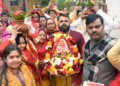 Grand Dhwaja Yatra organized in Mahakal Temple: Hundreds of devotees chanted 'Har-Har Mahadev' on the first day of Yagya, Rajendra Nagar became Shiva-filled