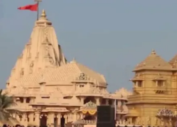 Thousands of devotees reached Somnath by special trains from four cities of Gujarat, slogans echoed in Swabhiman Parv.