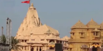 Thousands of devotees reached Somnath by special trains from four cities of Gujarat, slogans echoed in Swabhiman Parv.