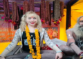 Lucretia of Italy adopted Sanatan Dharma: She was captivating everyone by singing bhajans and kirtans in Magh Mela, Mahakumbh changed her life!