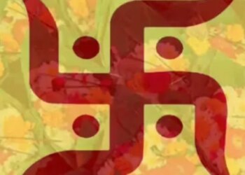 Swastika, symbol of auspiciousness and well-being