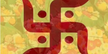 Swastika, symbol of auspiciousness and well-being