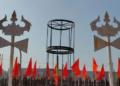 Prayagraj Magh Mela: Divine Shivling made of crores of Rudrakshas, ​​a huge center of spirituality.