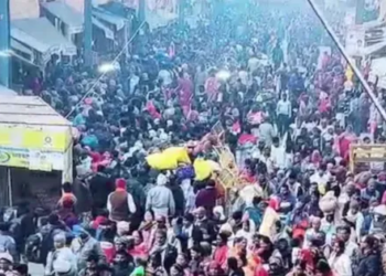 'Reverse flow' intensified due to Magh Mela... Crowd of devotees reached Ayodhya, DM-SSP took to the streets